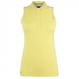 Image of Colmar Donna Sleeveless Polo Shirt Ladies - Yellow