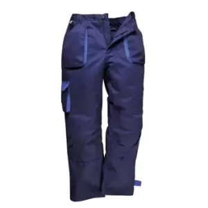 Image of Portwest TX16 Contrast Lined Trousers Navy M