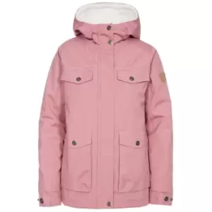 Image of Trespass Womens/Ladies Devoted Waterproof Jacket (XXS) (Dusty Rose)