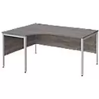 Image of Dams International Left Hand Ergonomic Desk MB16ELSGO 1,600 x 1,200 x 725 mm