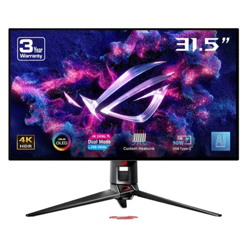 Image of ASUS ROG Swift OLED PG32UCDP 32" 4K Gaming Monitor - OLED, 240Hz, 0.03ms, HDMI