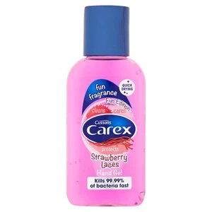 Image of Carex Fun Strawberry Laces Hand Gel 50ml