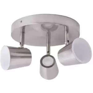 Image of Cristal Ice Nickel 3-Light 25cm Track Light 15W