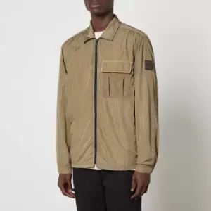 Image of BOSS Orange Loony Crinkled-Shell Jacket - S