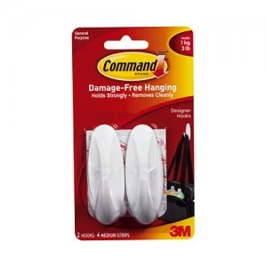 Image of 3M Command Medium Hooks