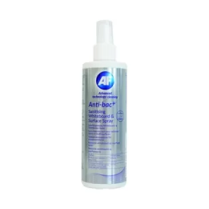 Image of AF Antibacterial Plus Sanitising Whiteboard and Surface Spray 250ml Pump ABWMSC250