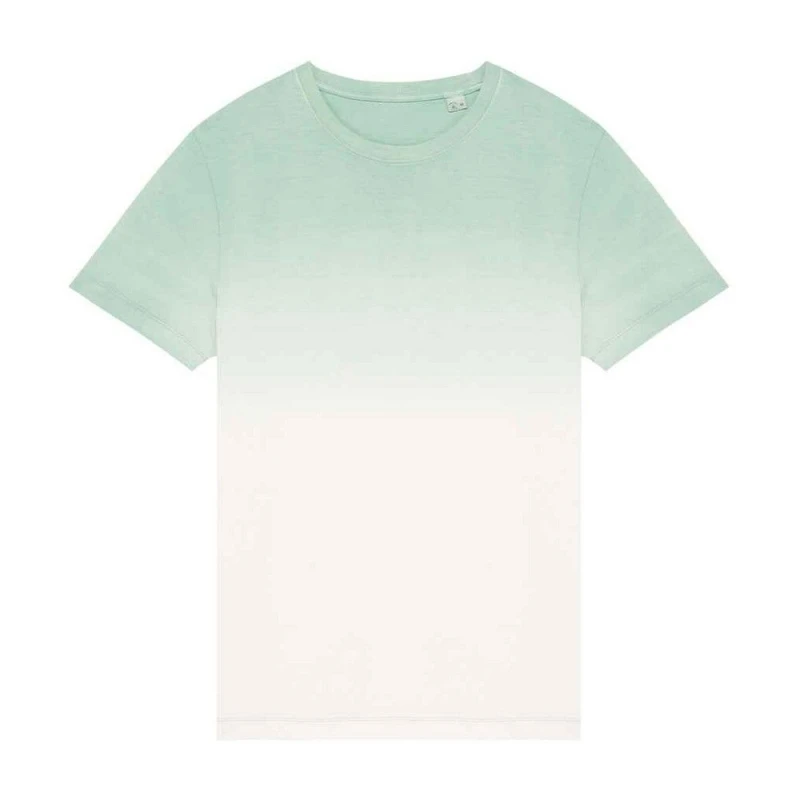 Image of Native Spirit Mens Dip Dye T-Shirt in Jade Size: XS Jade Male XS