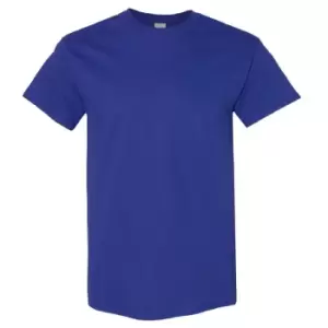 Image of Gildan Mens Heavy Cotton Short Sleeve T-Shirt (L) (Cobalt Blue)