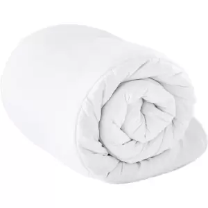 Image of Riva Home Hollowfibre 10.5 Tog Quilt (Single) (White) - White