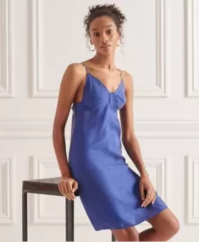 Image of Superdry Cupro Cami Dress