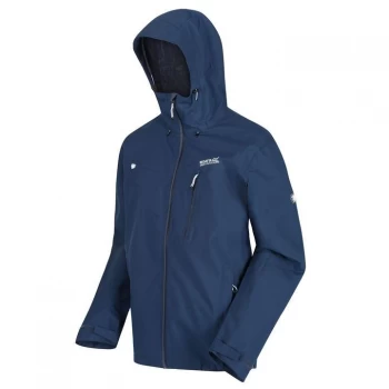 Image of Regatta Birchdale Waterproof & Breathable Stretch Jacket - Dark Denim