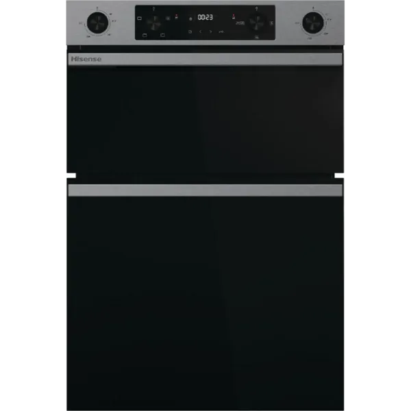 Image of Hisense Hi6 BID914221AX Built In Electric Double Oven - Stainless Steel - A/A Rated