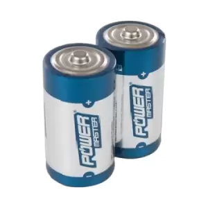 Image of Powermaster C-Type Super Alkaline Battery LR14 2pk - 2pk