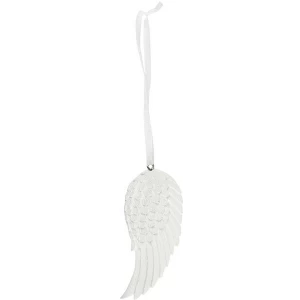 Image of Angel Wing Hanging Decoration Pack Of 12