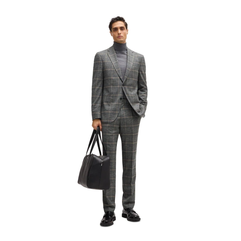 Image of Boss Mens C Huge Suit Open Grey male 44 (54)