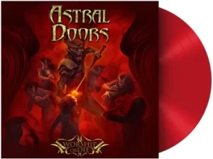 Image of Astral Doors Worship or die LP red