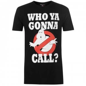 Image of Character Ghostbusters T Shirt Mens - Who You Gunna