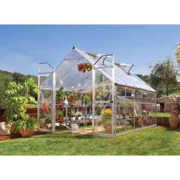 Image of Palram - Canopia Balance Greenhouse 8 X12 Silver