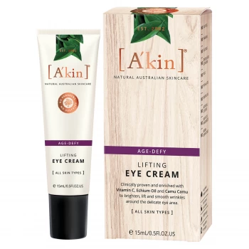 Image of Akin Age-Defy Lifting Eye Cream 15ml