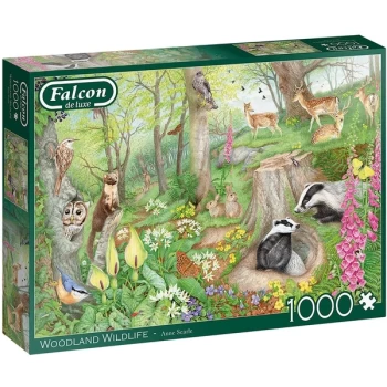Image of Falcon de luxe Woodland Wildlife Jigsaw Puzzle - 1000 Pieces