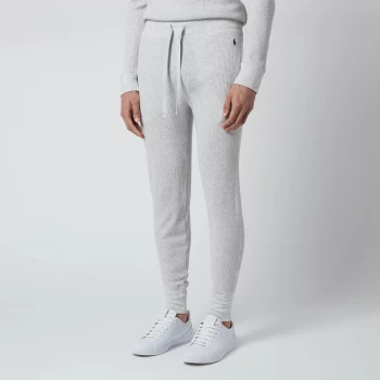 Image of Polo Ralph Lauren Mens 40/01 Waffle Knit Jogger Pants - English Heather - S