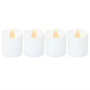 Image of My Botanical Garden LED Votive Candles - Set of 4