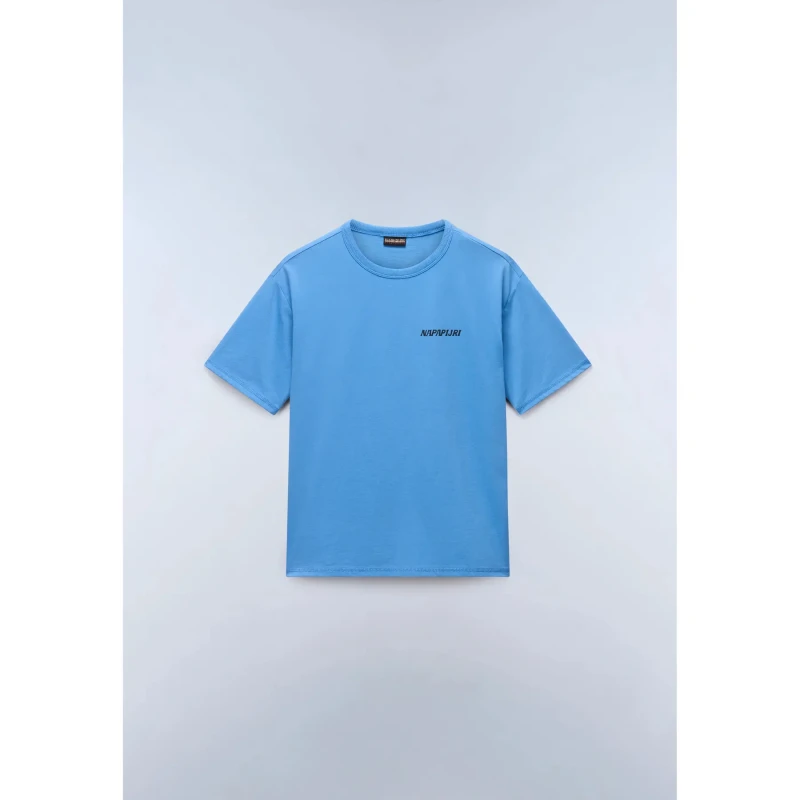 Image of Kid's T-Shirt Napapijri Albedo Bleu Unisex 6 ans