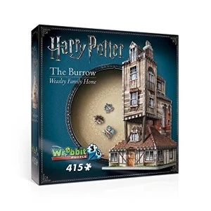 Image of Harry Potter Hogwarts The Burrow Weasley Family Home 3D Jigsaw