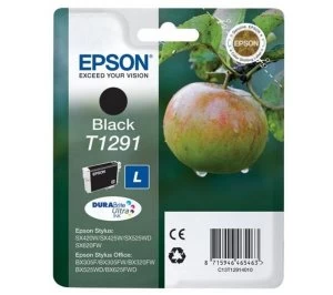 Image of Epson Apple T1291 Black Ink Cartridge