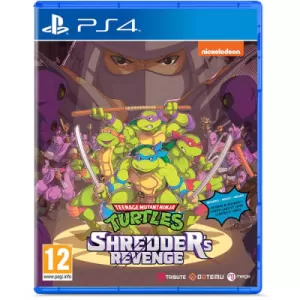 Image of Teenage Mutant Ninja Turtles Shredders Revenge PS4 Game