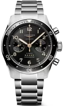 Image of Longines Watch Spirit Flyback Black