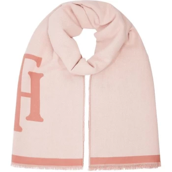 Image of Tommy Hilfiger Feminine Scarf Womens - Pink TGF
