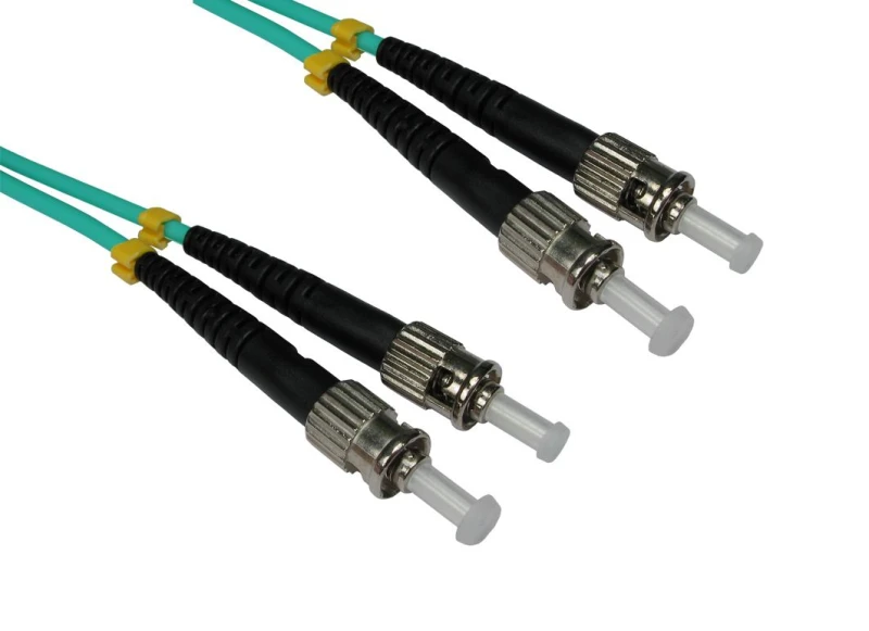 Image of Cables Direct 5m OM3 Fibre Optic Cable, ST-ST (Multi-Mode)