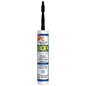 Image of Ct1 290ml Sealant & Construction Adhesive - Black