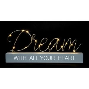 Image of LED String Words Dream