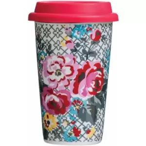 Image of Premier Housewares - Pippa Floral Travel Mug