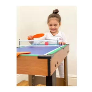 Image of HOMCOM 4-In-1 Multi Game Table, 87x43x73 cm-Multi Colour