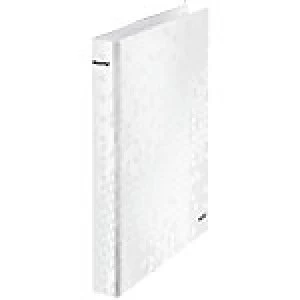 Image of Leitz Ring Binder Laminated Board A4 + 2 ring 25mm White