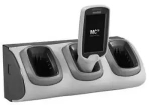 Image of Zebra CRD-MC18-3SLCKH-01 mobile device charger Black, Grey Indoor