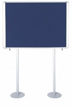 Image of Bi-Office Post mounted 15xA4 Bolted Display Case