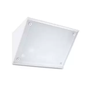 Image of Curie LED Outdoor Wall Light White IP65