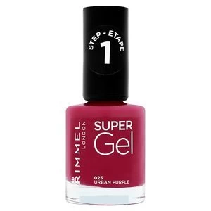 Image of Rimmel Super Gel Nail Polish Urban Purple