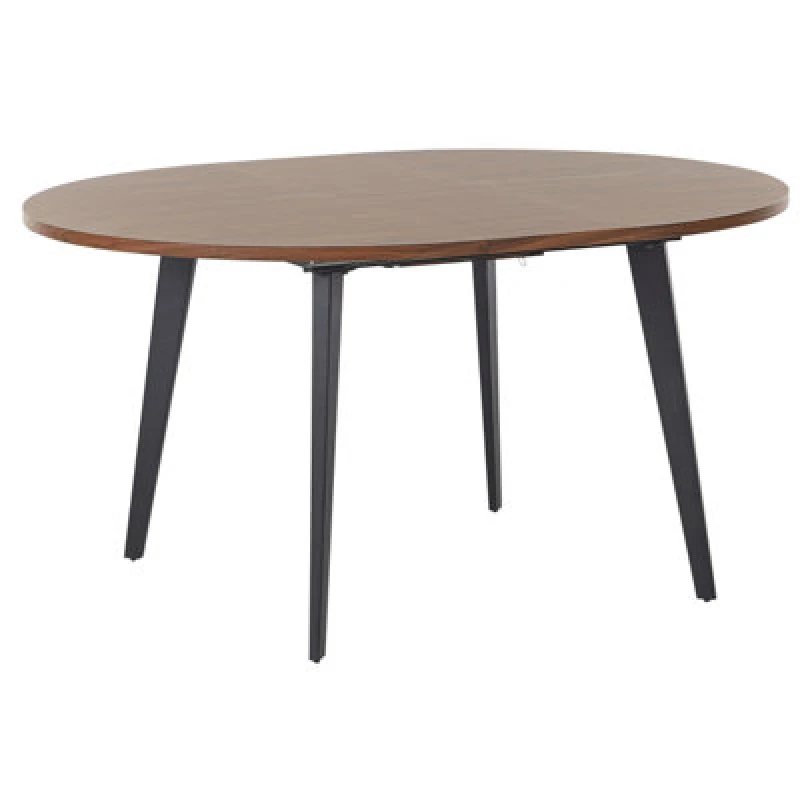 Image of Beliani Extending Dining Table Bovina Dark Brown 120/150 Cm 120 Cm