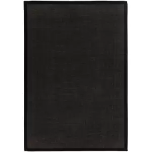 Image of Asiatic Carpets Sisal Machine Woven Rug Black - 68 x 300cm