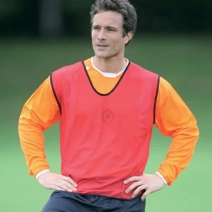 Image of Mesh Training Bib Red - Small 34-36"