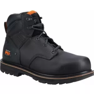 Image of Unisex Adult Ballast Leather Safety Boots (14 uk) (Black) - Black - Timberland Pro