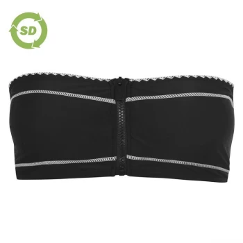 Image of SoulCal Bandeau Bikini Top - Black