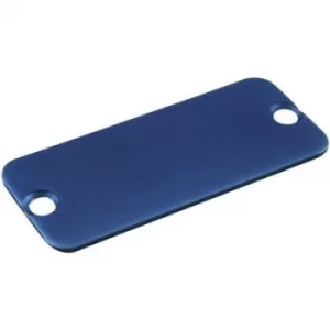 Image of Hammond Electronics 1455LALBU-10 End cover Aluminium Blue