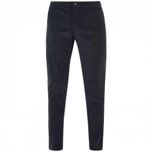 Image of Farah Vintage Elm Corduroy Trousers - Navy 412