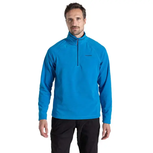 Image of Craghoppers Mens Corey Half Zip Mico Fleece Jacket XL - Chest 44' (112cm) Howlite Blue CMA1287-F3T-XL